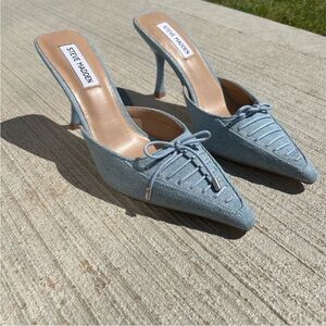 Steve Madden Brianne Mule - Denim Fab